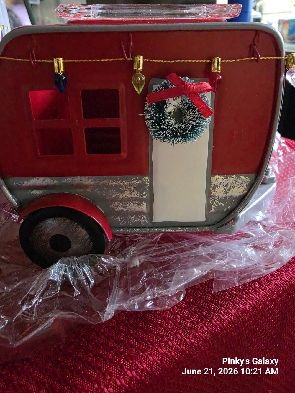 Scentsy Christmas Camper RV Scent Warmer